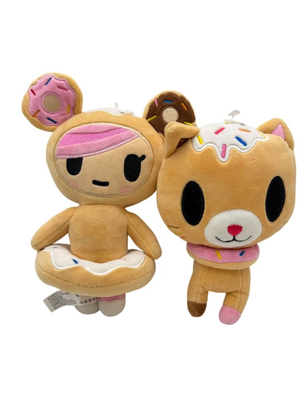 Tokidoki Donutella & Biscottino plush stuffed animals Donut Bakery theme